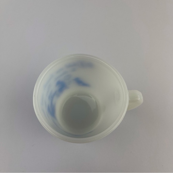 Fire King Anchor Hocking Milk Glass Prayer Mugs (2 cups) - Picture 11 of 14